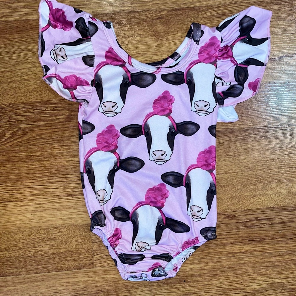 Cow leotard